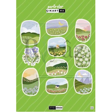 Portreler -  Sticker, Kod: 66