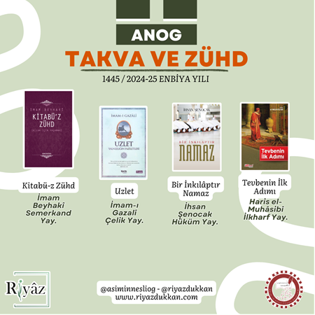 TAKVA VE ZÜHD KATEGORİSİ - ANOG ENBİYA YILI, 1445/2024-2025