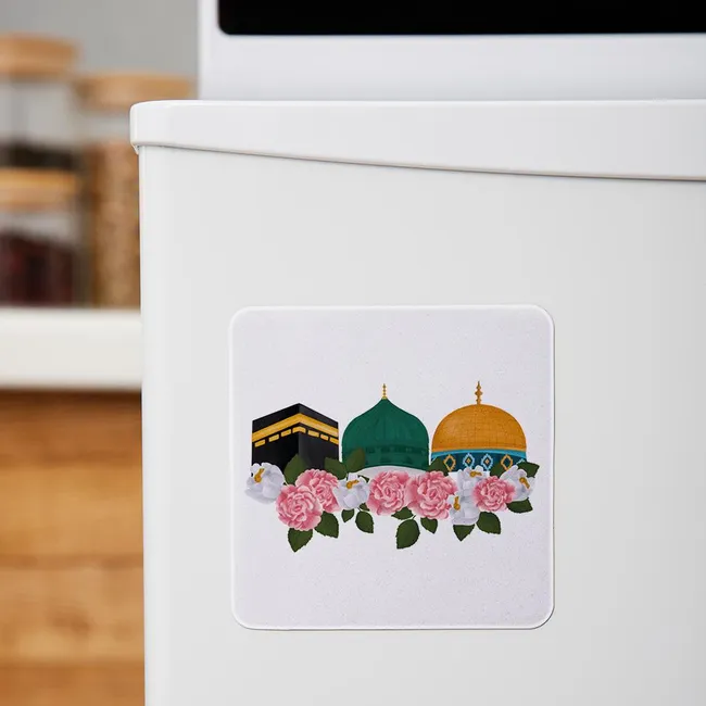 3 Mescit - Buzdolabı Magneti 6x6 cm