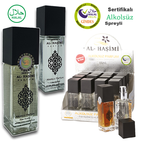 Nesimi Aksa, Al-Haşimi N-70 Alkolsüz Parfüm 15 Ml, Gimdes Sertifikalı