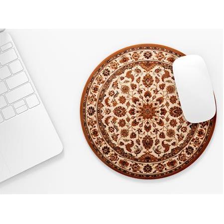 Halı Motif 3 - Yuvarlak Mouse Pad
