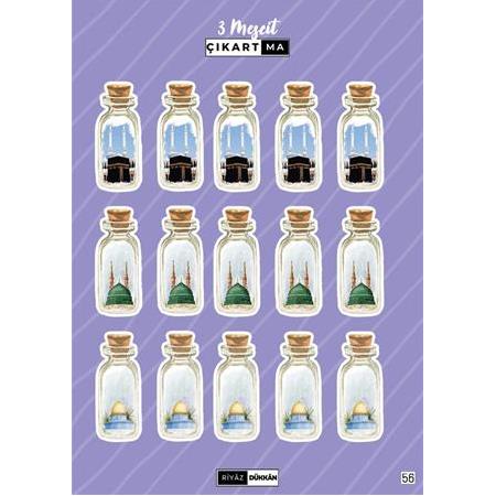 3 Mescit -  Sticker, Kod: 56