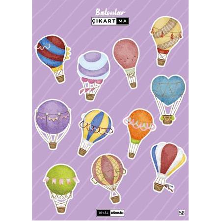 Balonlar -  Sticker, Kod: 58