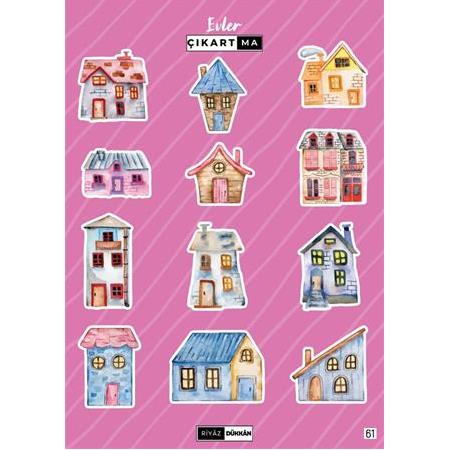 Evler -  Sticker, Kod: 61
