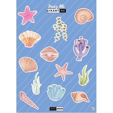 Deniz Altı -  Sticker, Kod: 62