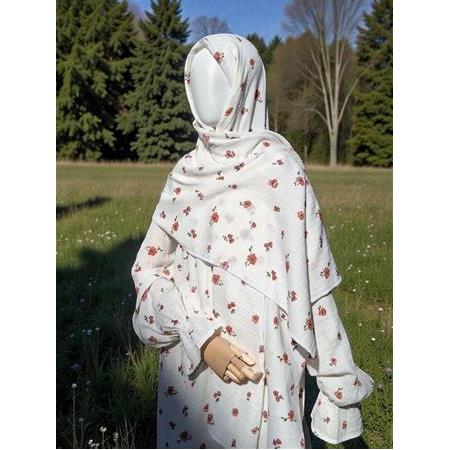 Müslin Namaz Elbisesi & Başörtü