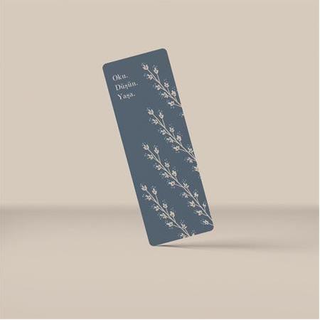 Oku Düşün Yaşa – Dikey Kitap Ayracı