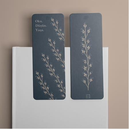 Oku Düşün Yaşa – Dikey Kitap Ayracı