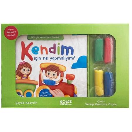 Kendim İçin Ne Yapmalıyım? / Görgü Kuralları Serisi / Oyun Hamurlu Kitap Seti