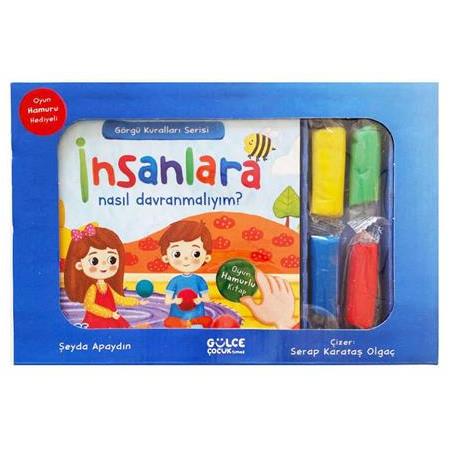 İnsanlara Nasıl Davranmalıyım / Görgü Kuralları Serisi / Oyun Hamurlu Kitap Seti