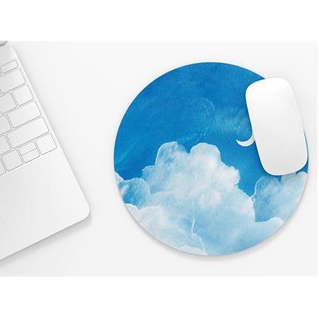 Gökyüzü Desen - Yuvarlak Mouse Pad