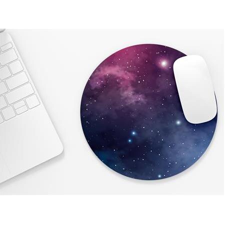 Uzay Desen - Yuvarlak Mouse Pad