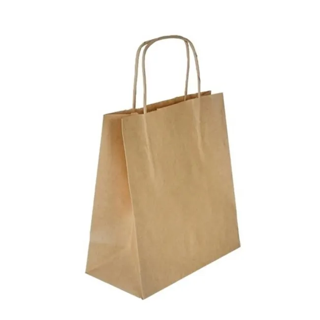 Hediyelik Kraft Çanta 18x8x24 ( Kağıt Poşet Çanta )