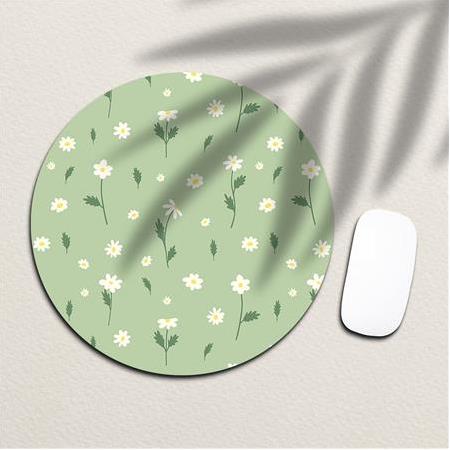 Mouse Pad - Yeşil Papatya