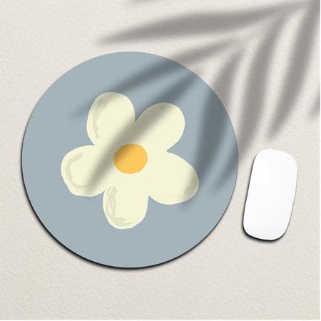 Mouse Pad - Papatya Mavi Zemin